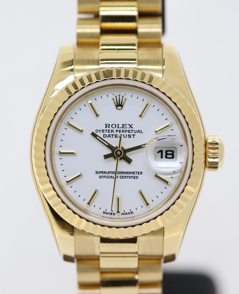 gold rolex oyster perpetual watches