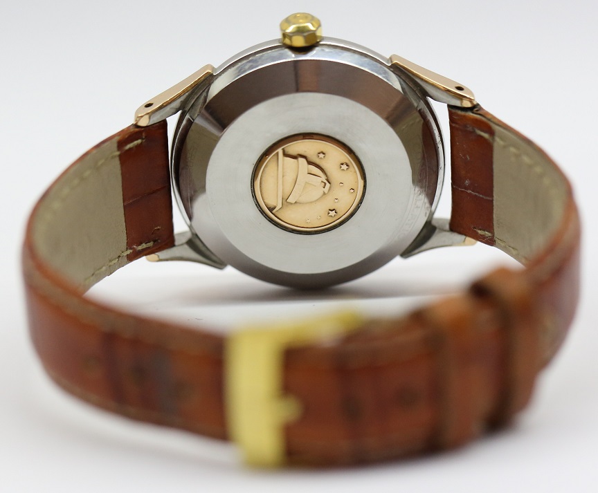 Omega Constellation in Steel & Gold cap on a strap with an Omega tang buckel, Ref: 28523SC Case: 14883679, 19 Jewels Cal 501 - Image 4