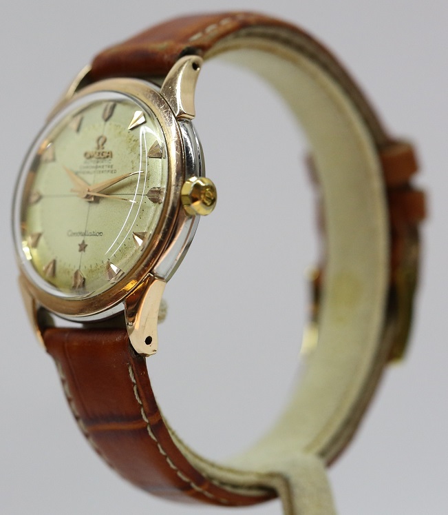Omega Constellation in Steel & Gold cap on a strap with an Omega tang buckel, Ref: 28523SC Case: 14883679, 19 Jewels Cal 501 - Image 3