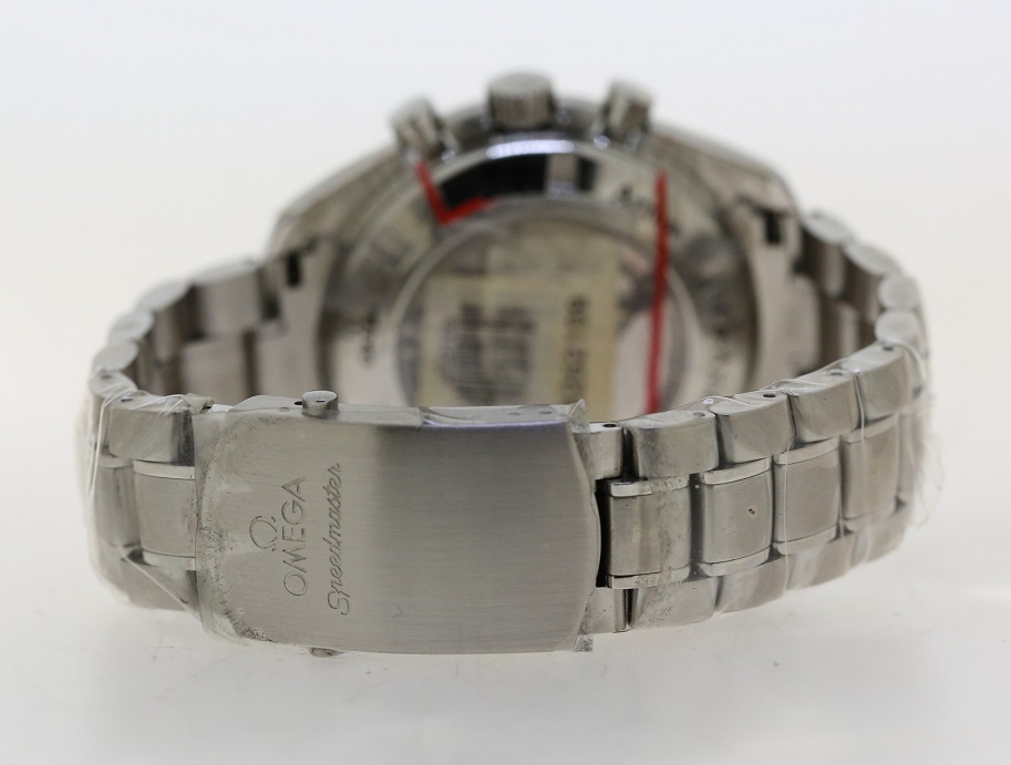 Omega Speedmaster Broad Arrow Rattrapante Stainless Steel on Bracelet Unworn with Box and Papers - Image 6