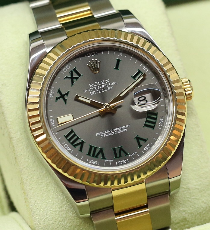 rolex oyster perpetual datejust yellow gold