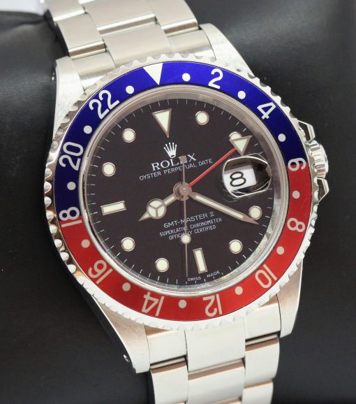 Rolex GMT Master II in stainless steel 