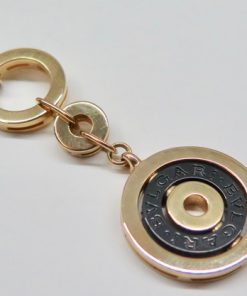 Bvlgari 18ct 0.750 onyx pendant and chain, weighs total of 19.9grams, comes in original Bvlgari pouch.