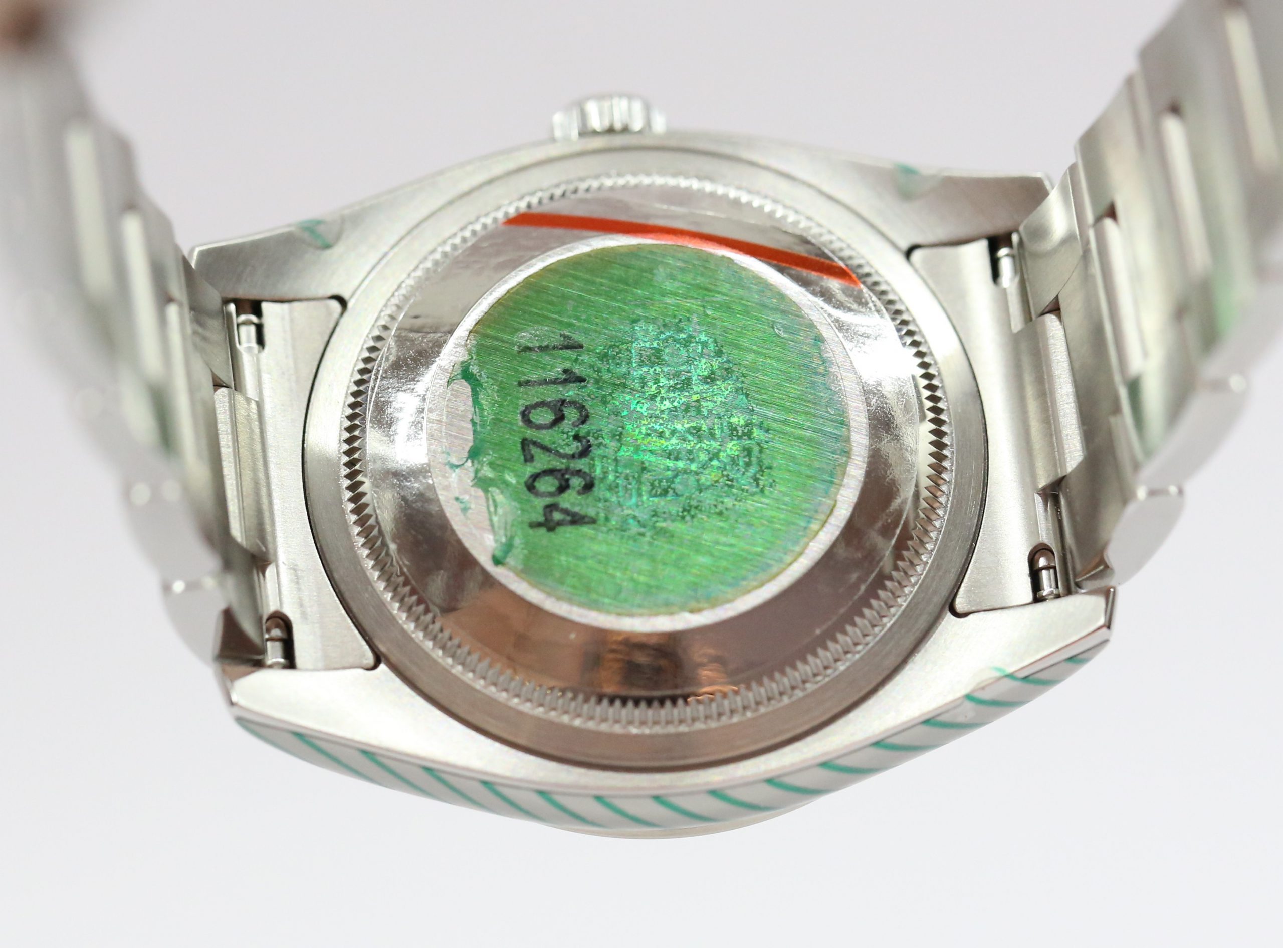 Rolex Datejust Turn-O-Graph in Stainless Steel with White Gold Bezel on a Rolex Oyster Bracelet, Matte Black Index Dial, Ref 116264, Circa: 2006, Just Returned from Rolex Service, Complete with Box & Papers - Image 5