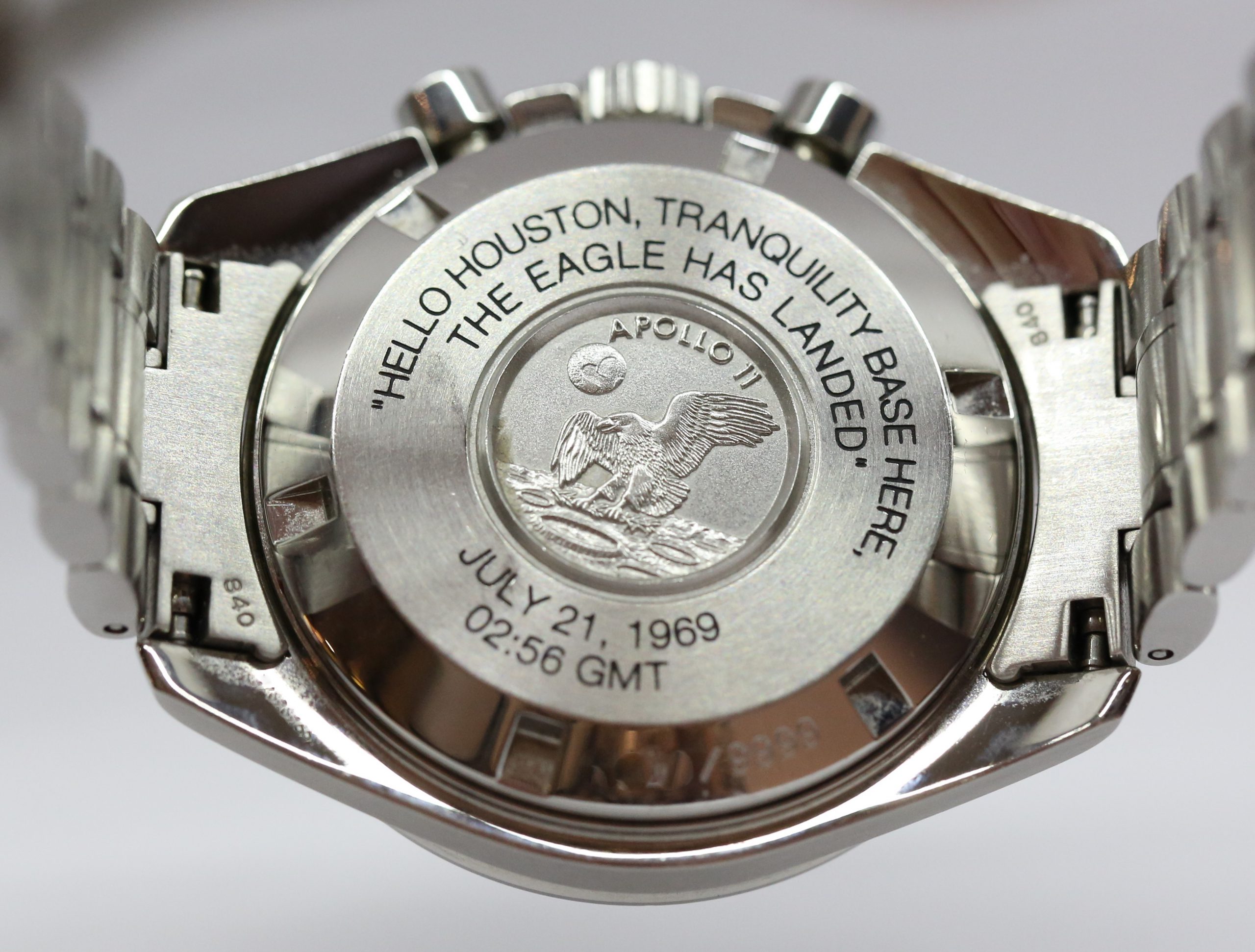 "The Eagle Has Landed" Omega Speedmaster Professional Moonwatch, Apollo 11 30th Anniversary, . Ref: 3560.50.00, Circa: 1999 with Box - Image 6