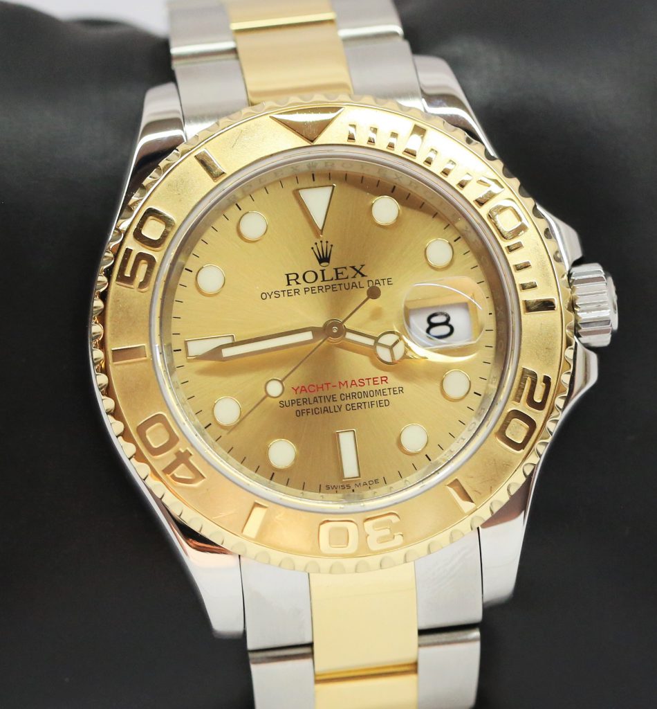 Rolex Yacht-Master 40mm in 18ct Yellow Gold & Stainless Steel on ...