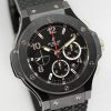 Hublot Big Bang Black Magic Chronograph, Black Ceramic Case, Black Arab Dial, ref 301.CX.130.RX, with Box