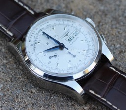 Longines Heritage 1954 Automatic Day-Date chronograph L2.747.4 stainless steel, Just $1,430!! - Image 2