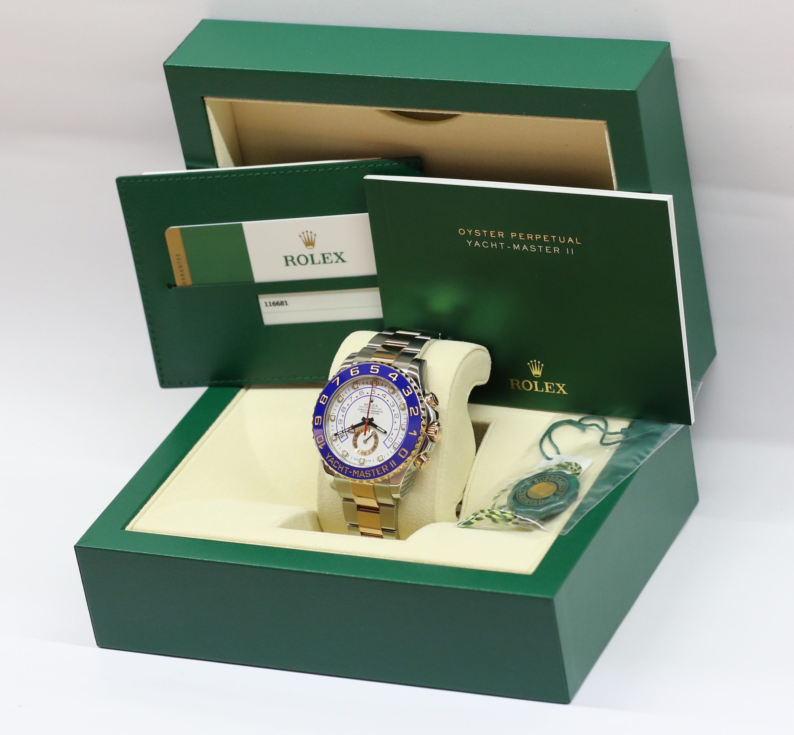 Rolex Oyster Perpetual Yachtmaster 2 Ref. 116681 Ca.2016 in Steel and 18ct Rose Gold with Box and Papers - Image 6