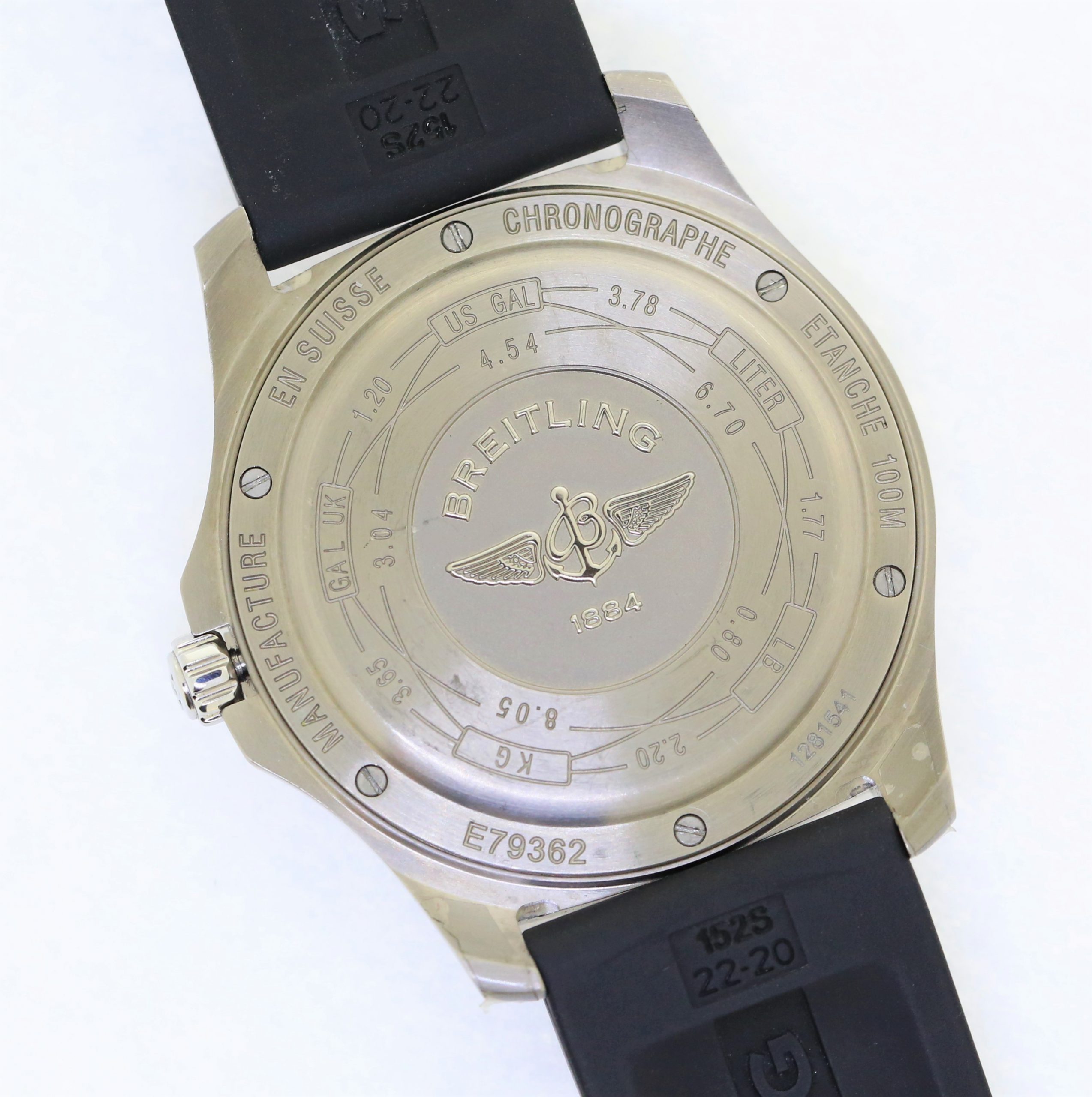 Breitling Aerospace Evo Titanium 42mm on Brietling Rubber Strap, Reference: E79362 - Image 4
