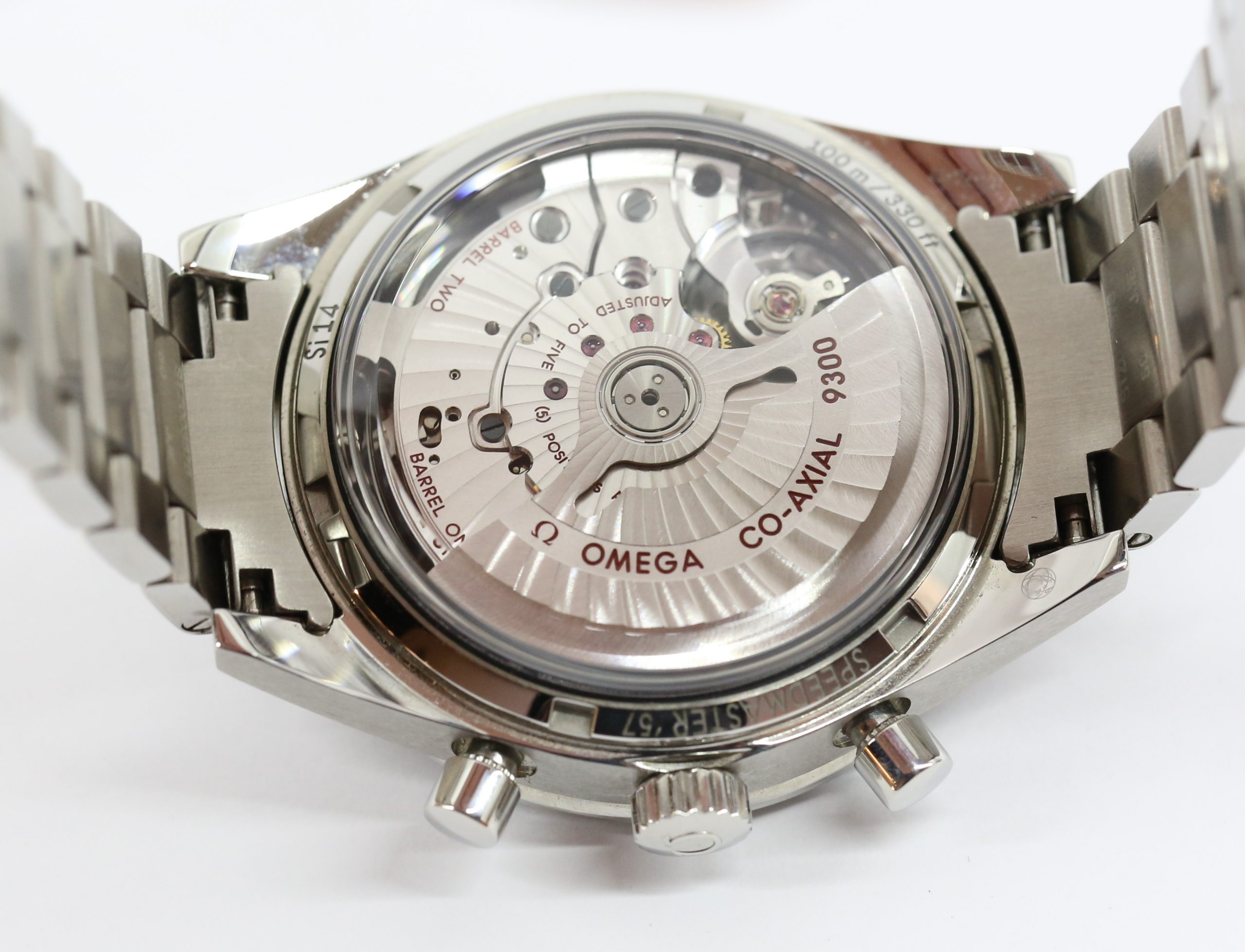 Omega Speedmaster 57 Chronograph in Stainless Steel, Black Index Dial with date, ca: 2019, Complete with Box, Papers & Balance of Omega Factory Warranty - Image 4