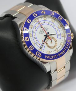 Alternative view of Rolex Oyster Perpetual Yachtmaster 2 Ref. 116681 Ca.2016 in Steel and 18ct Rose Gold with Box and Papers