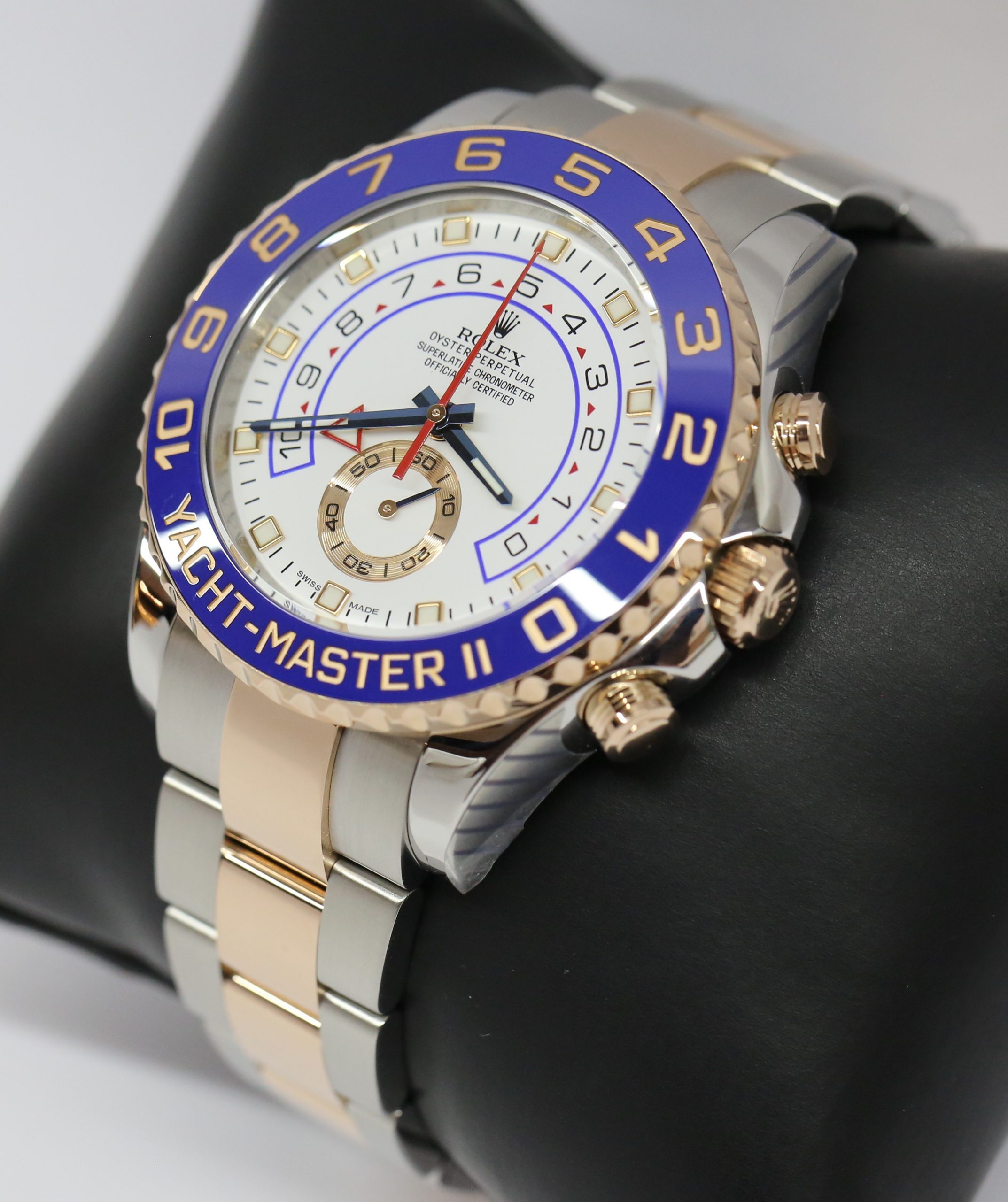 Rolex Oyster Perpetual Yachtmaster 2 Ref. 116681 Ca.2016 in Steel and 18ct Rose Gold with Box and Papers - Image 3