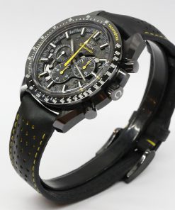Alternative view of Omega Speedmaster Apollo 8 Darkside, Ceramic Case on strap, Ref 31192443001001, Circa: 2020, Complete with Box, Papers & Bal of Omega Factory Warranty