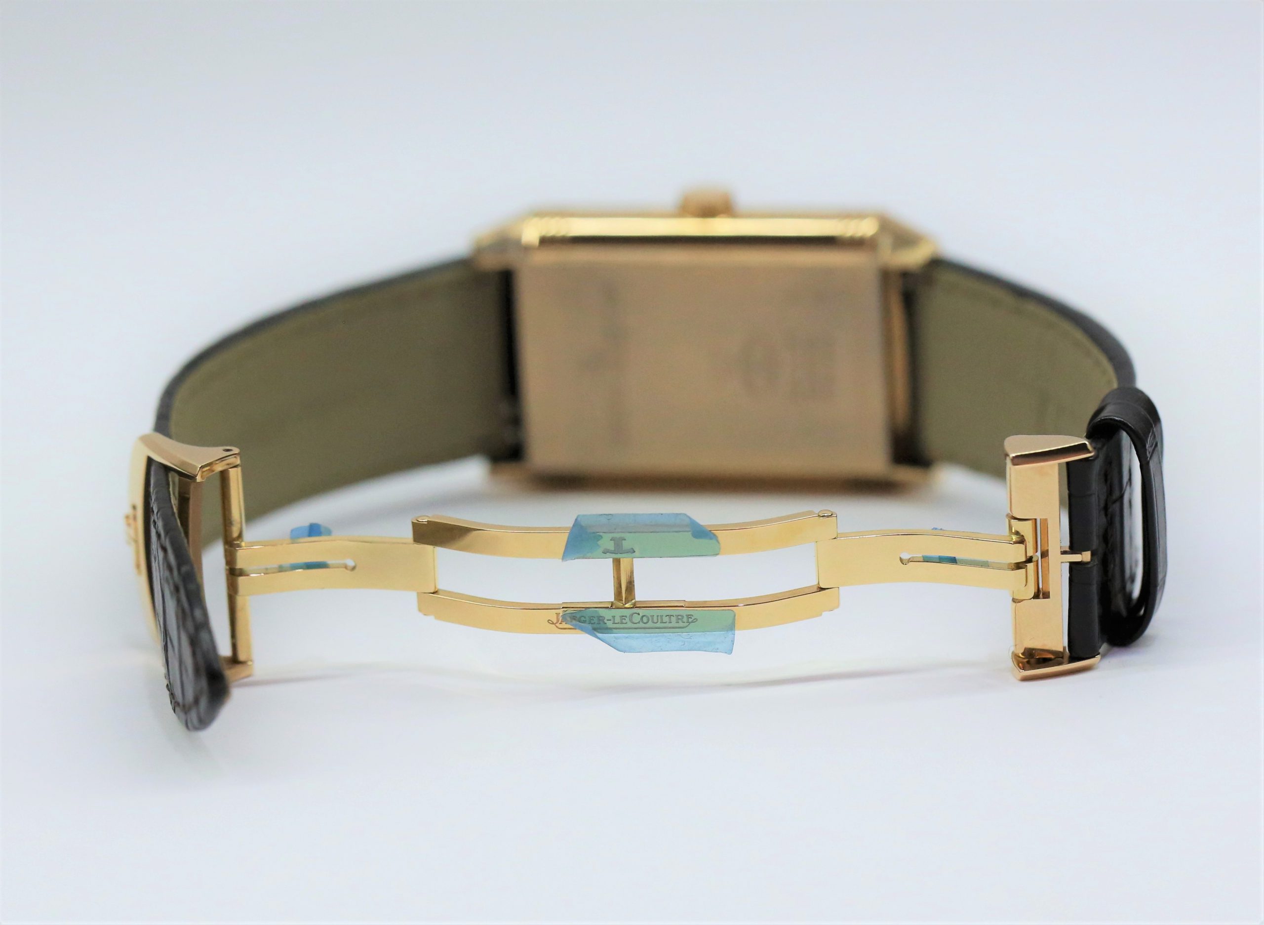 Jaeger-LeCoultre Reverso Tribute Calendar DuoFace in 18ct Pink Gold on JLC Alligator strap with 18ct Pink Gold Jaeger deployant clasp, Ref: Q3912420, Ca: 2020, Complete with Box, Papers & Balance of JLC 8 Year Factory Warranty - Image 7