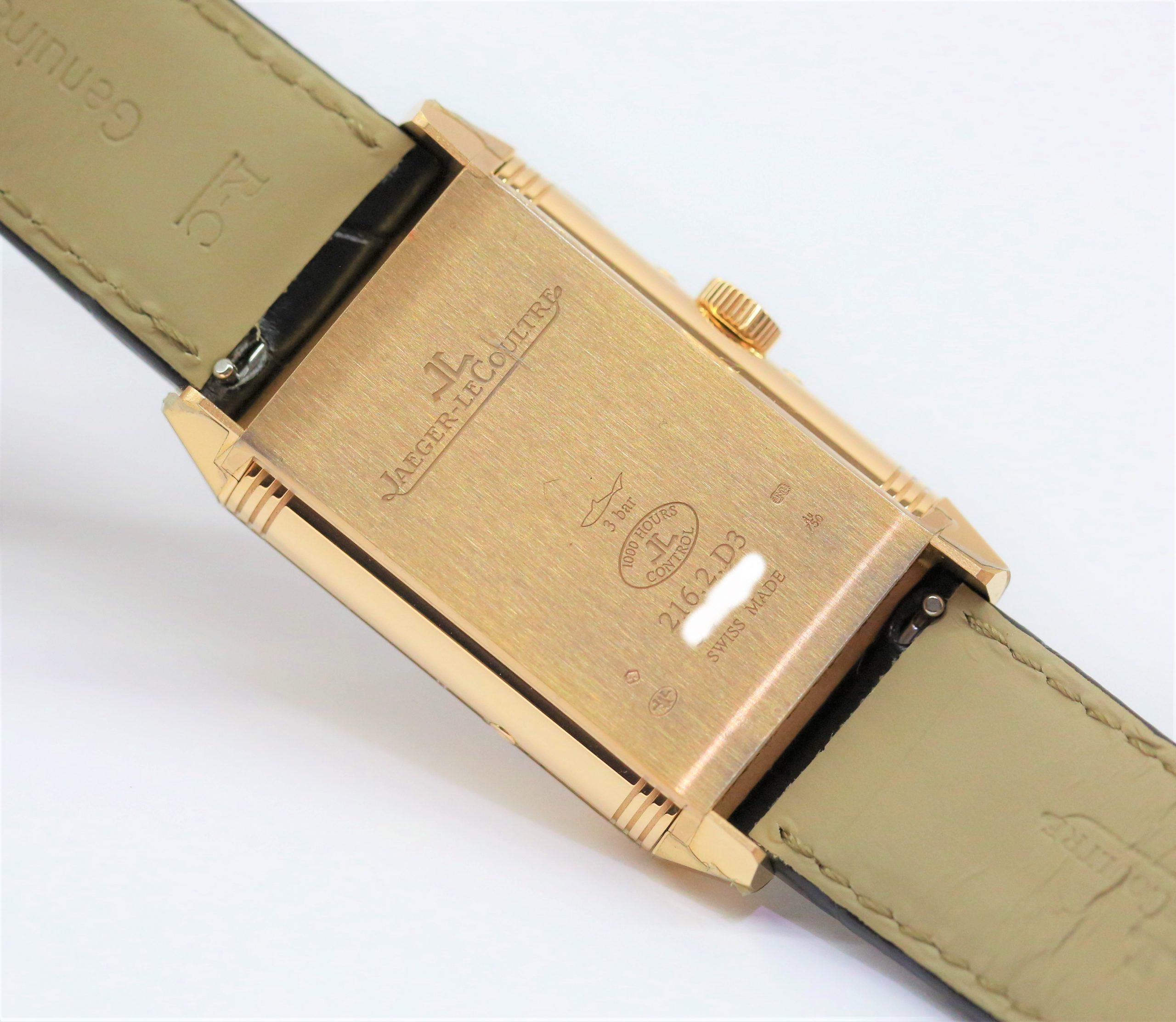 Jaeger-LeCoultre Reverso Tribute Calendar DuoFace in 18ct Pink Gold on JLC Alligator strap with 18ct Pink Gold Jaeger deployant clasp, Ref: Q3912420, Ca: 2020, Complete with Box, Papers & Balance of JLC 8 Year Factory Warranty - Image 6