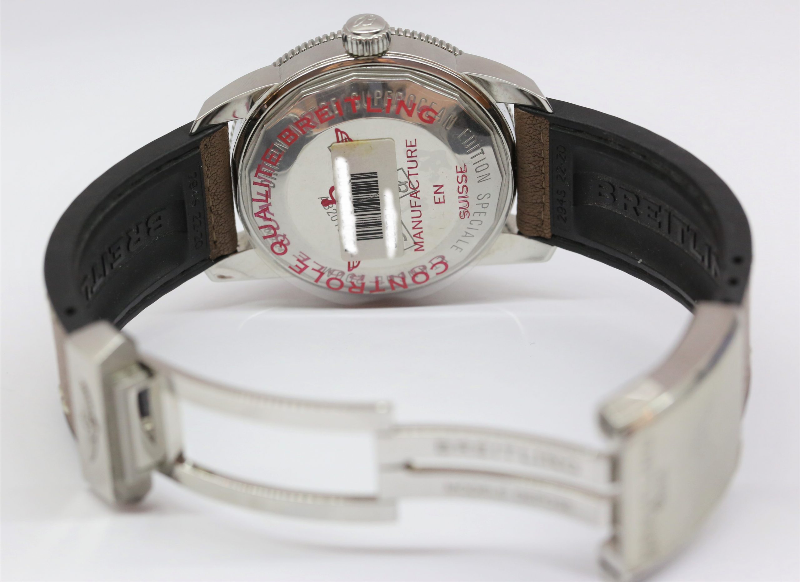 Breitling SuperOcean Heritage II 42mm, Stainless Steel with Brown Dial & Brown Ceramic bezel on Breitling Rubber strap with Steel Deployant clasp, Ref: AB201033, Circa: 2017, Complete with Box & Papers - Image 5