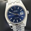 Rolex Datejust 41 Stainless Steel with 18ct White Gold Fluted Bezel, Ref: 126334, Ca: 2018, Complete with Box & Papers