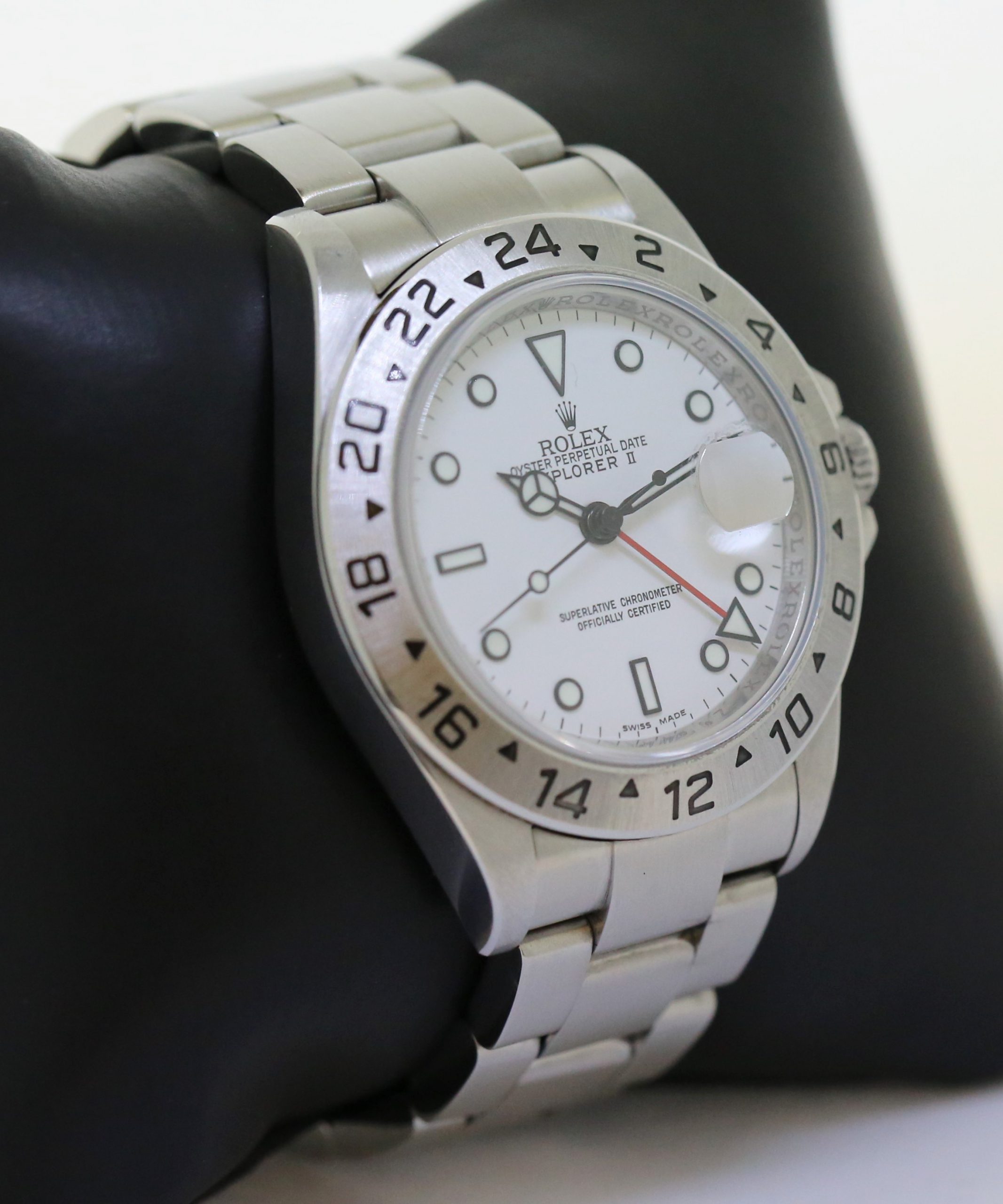 Rolex Explorer II Polar Dial, Stainless Steel on Rolex Bracelet, Ref: 16570, Circa: 2008, Serviced By Rolex, Complete with Box & Papers - Image 4