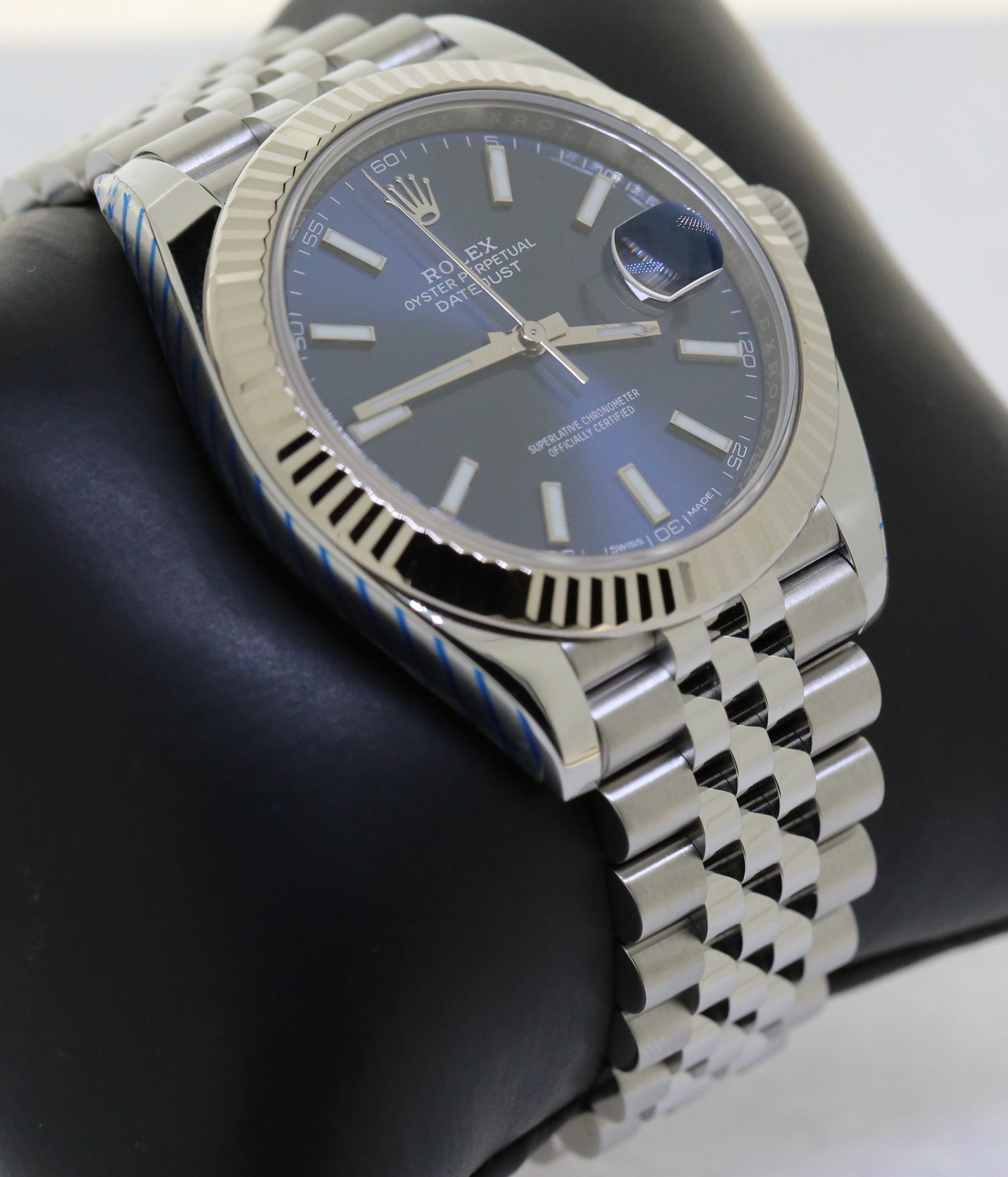 Rolex Datejust 41 Stainless Steel with 18ct White Gold Fluted Bezel, Ref: 126334, Ca: 2018, Complete with Box & Papers - Image 4