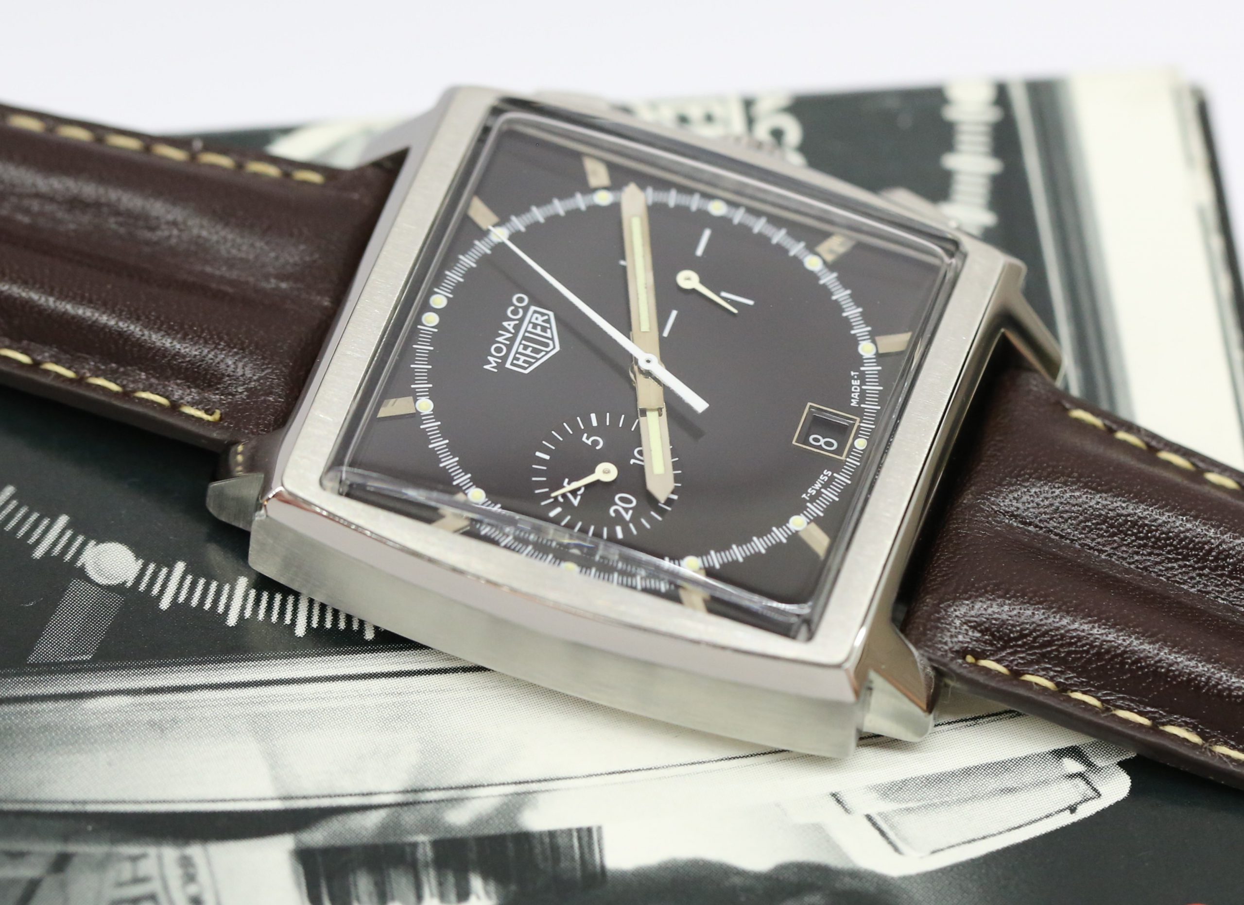 Tag Heuer Steve McQueen Edition Monaco in Stainless Steel on strap, Ref: CS2110, Ca: 2000, Complete with Box & Papers - Image 4