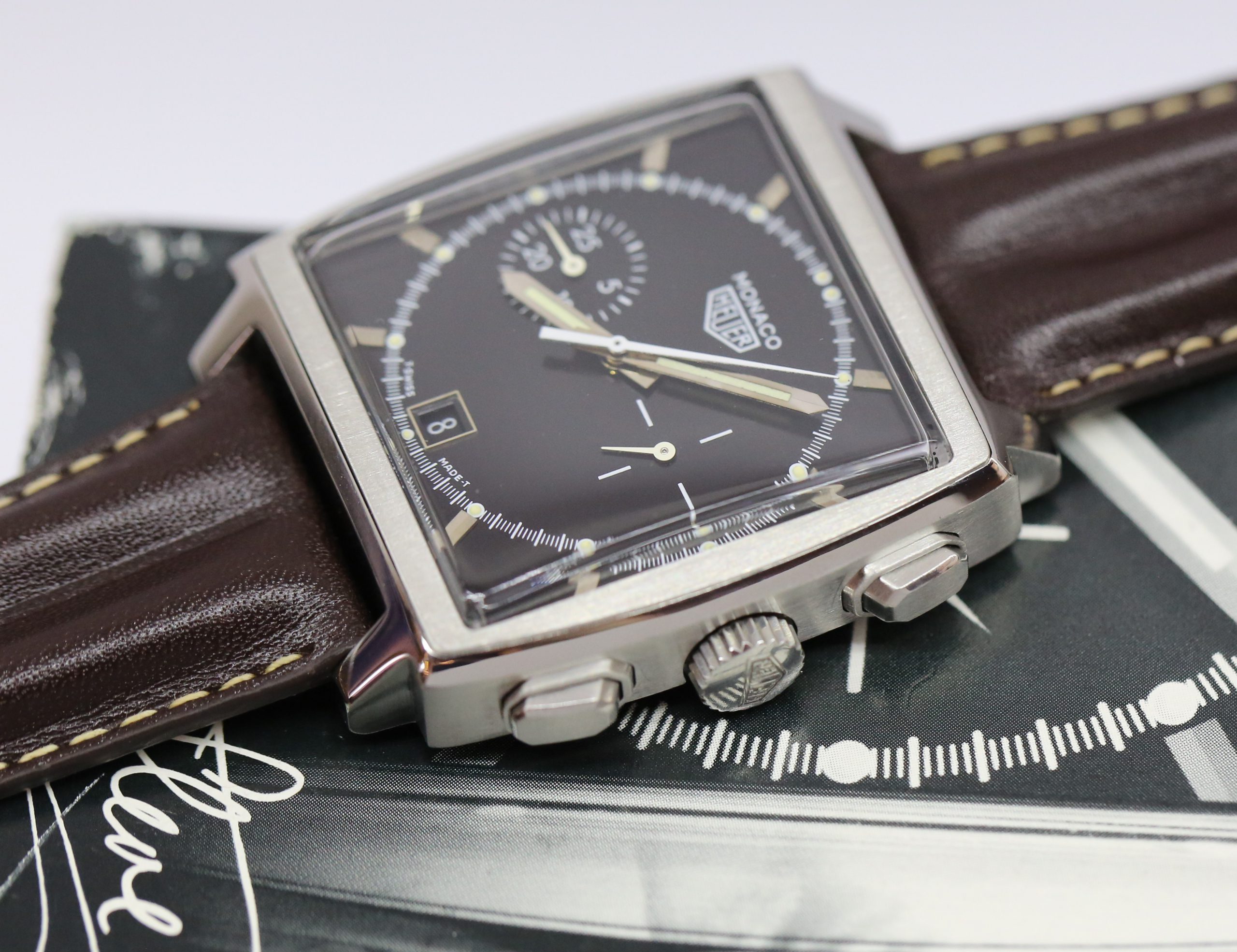 Tag Heuer Steve McQueen Edition Monaco in Stainless Steel on strap, Ref: CS2110, Ca: 2000, Complete with Box & Papers - Image 2