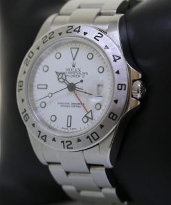 Alternative view of Rolex Explorer II Polar Dial, Stainless Steel on Rolex Bracelet, Ref: 16570, Circa: 2008, Serviced By Rolex, Complete with Box & Papers