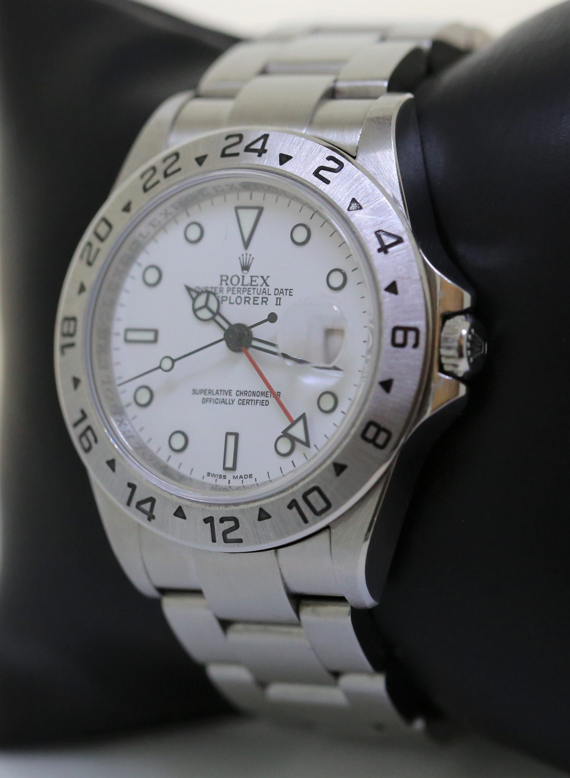 Rolex Explorer II Polar Dial, Stainless Steel on Rolex Bracelet, Ref: 16570, Circa: 2008, Serviced By Rolex, Complete with Box & Papers - Image 2