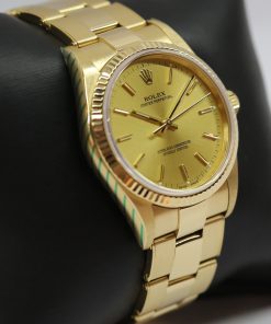 Rolex Oyster Perpetual 34mm in 18ct 