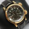Jaeger LeCoultre Master Compressor Geographic 18ct Rose Gold on Strap, Ref: Q1712440, Complete with Box & Papers