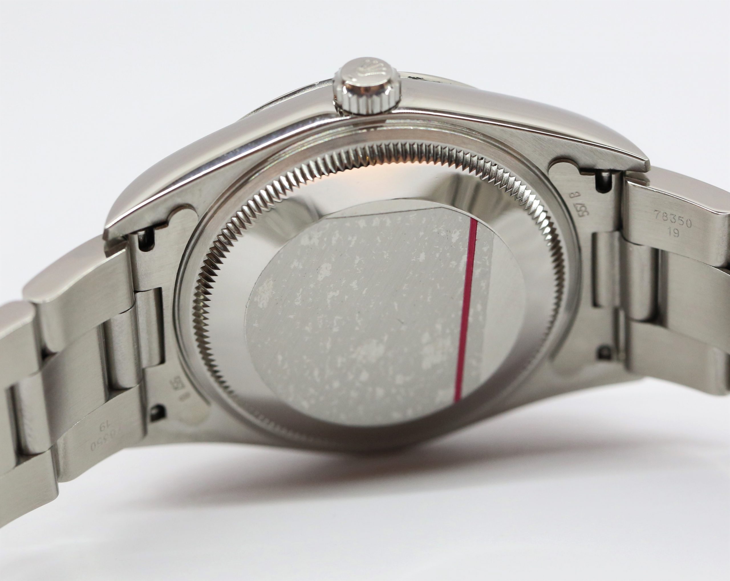 Rolex Oyster Perpetual Date in Stainless Steel on Rolex Stainless Steel Oyster Bracelet, White Roman Dial, Ref: 15200, Circa 2002, Complete with Box & Papers - Image 5