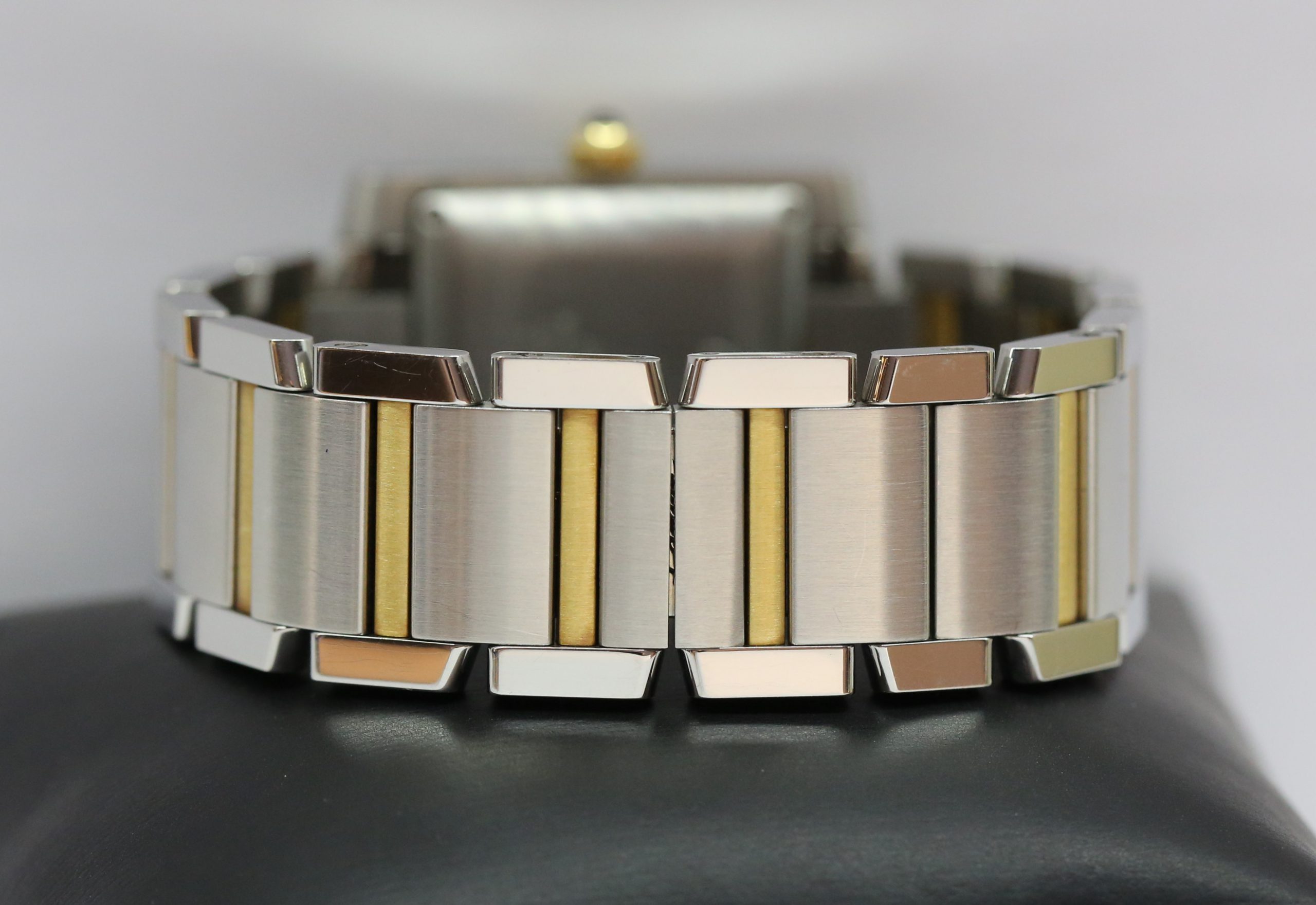 Cartier Tank Francaise Automatic Stainless Steel & 18ct Yellow Gold, Ref: W51005Q4 - Image 5