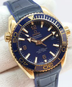 Omega Planet Ocean 600m in 18ct Rose Gold on Strap with 18ct Rose Gold Deployant, Ref: 21563442103001, Circa: 2016, Complete with Box & Papers Current RRP is $39,125