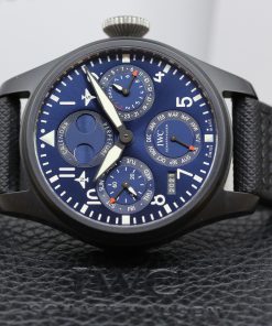 IWC Pilots Perpetual Calendar "Rodeo Drive Edition", in Ceramic, on strap, Ref: IW503001, Circa: 2021, Complete with Box, Papers & Balance of Factory Warranty