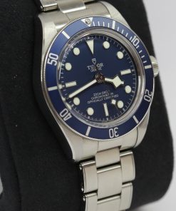 Alternative view of Tudor Black Bay Fifty Eight Blue Index Dial, Stainless Steel on Tudor Bracelet, ref 79030B, circa 2020, with Box & Warranty Card