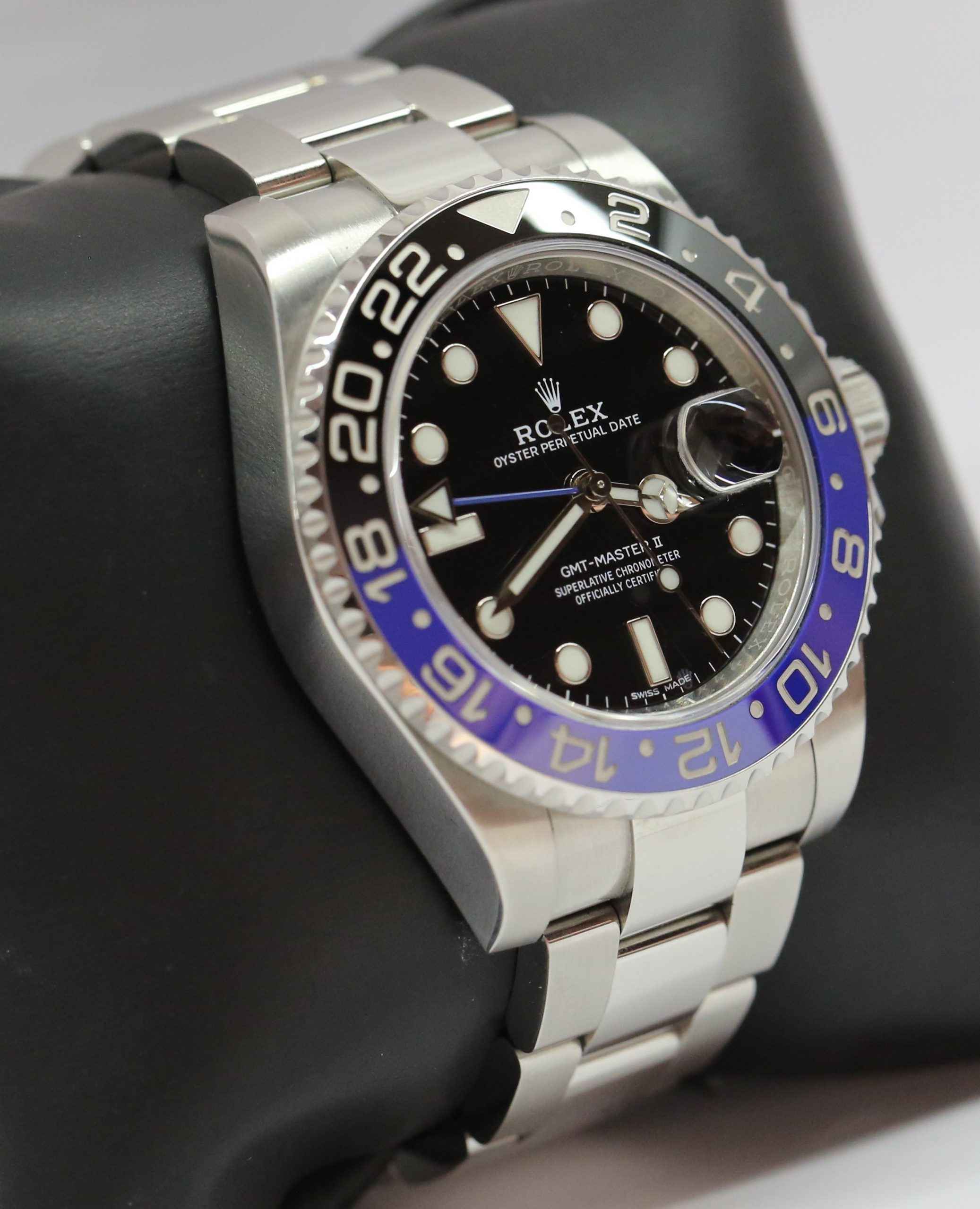 Rolex GMT Master II Stainless Steel on Oyster Bracelet, Black Index Dial, Blue Black Ceramic Bezel, Ref 116710BLNR, Circa: 2017, Complete with Box & Papers - Image 3