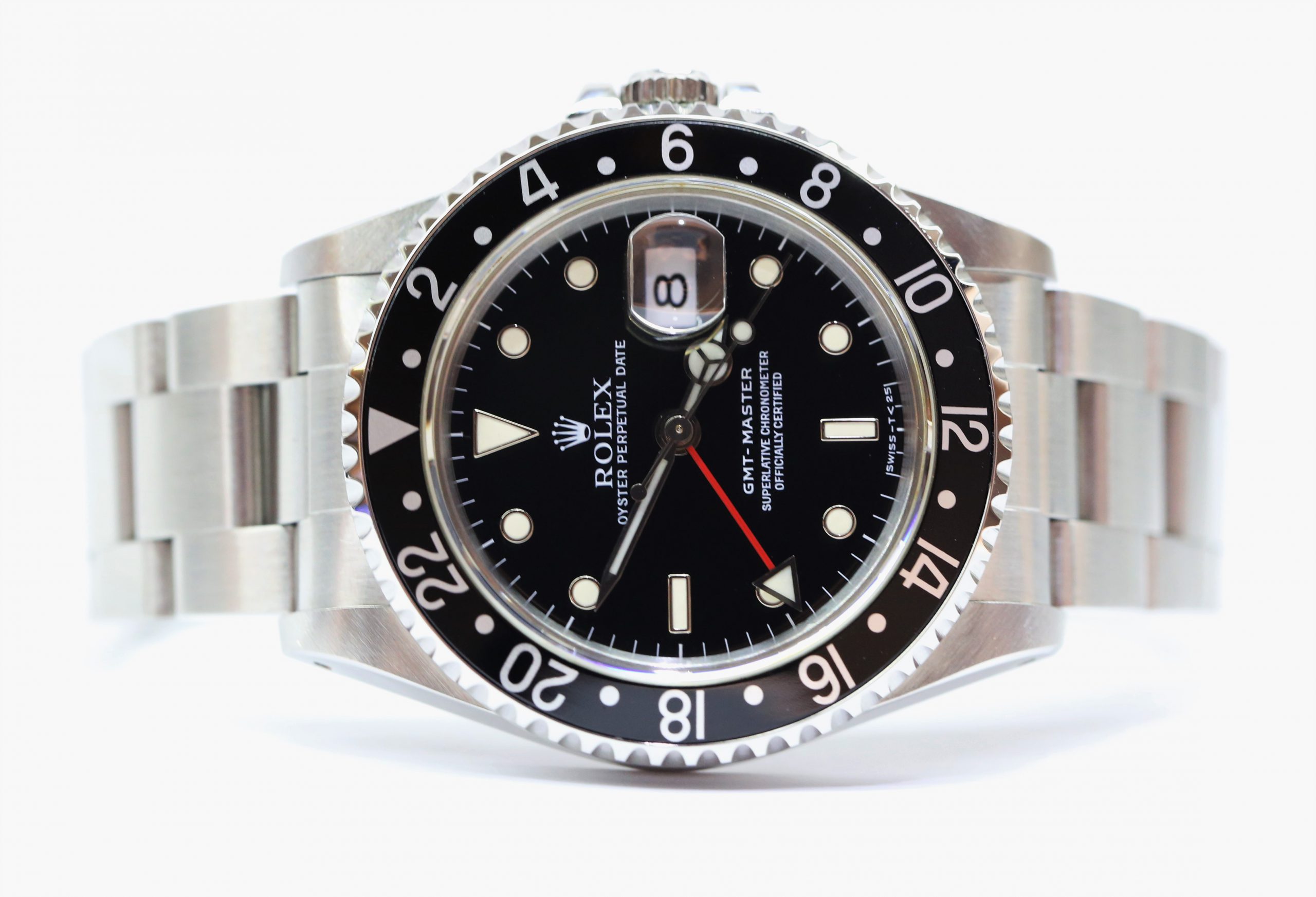 Rolex GMT Master in Stainless Steel, Black Index Dial on Oyster Bracelet, Ref: 16700, Circa: 1991 - Image 3