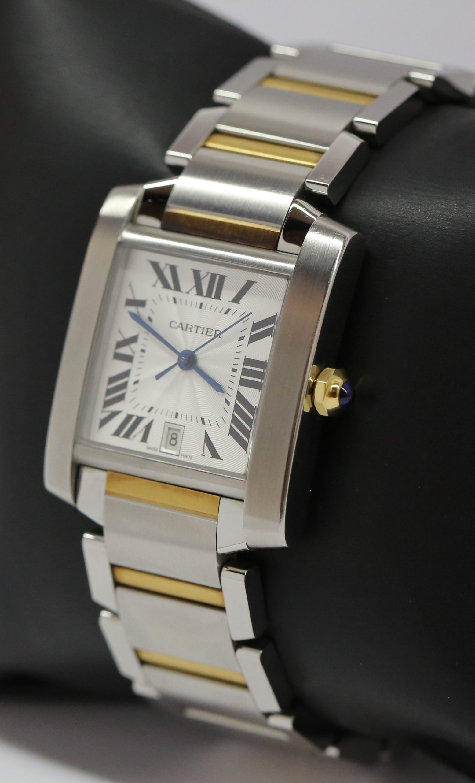 Cartier Tank Francaise Automatic Stainless Steel & 18ct Yellow Gold, Ref: W51005Q4 - Image 2