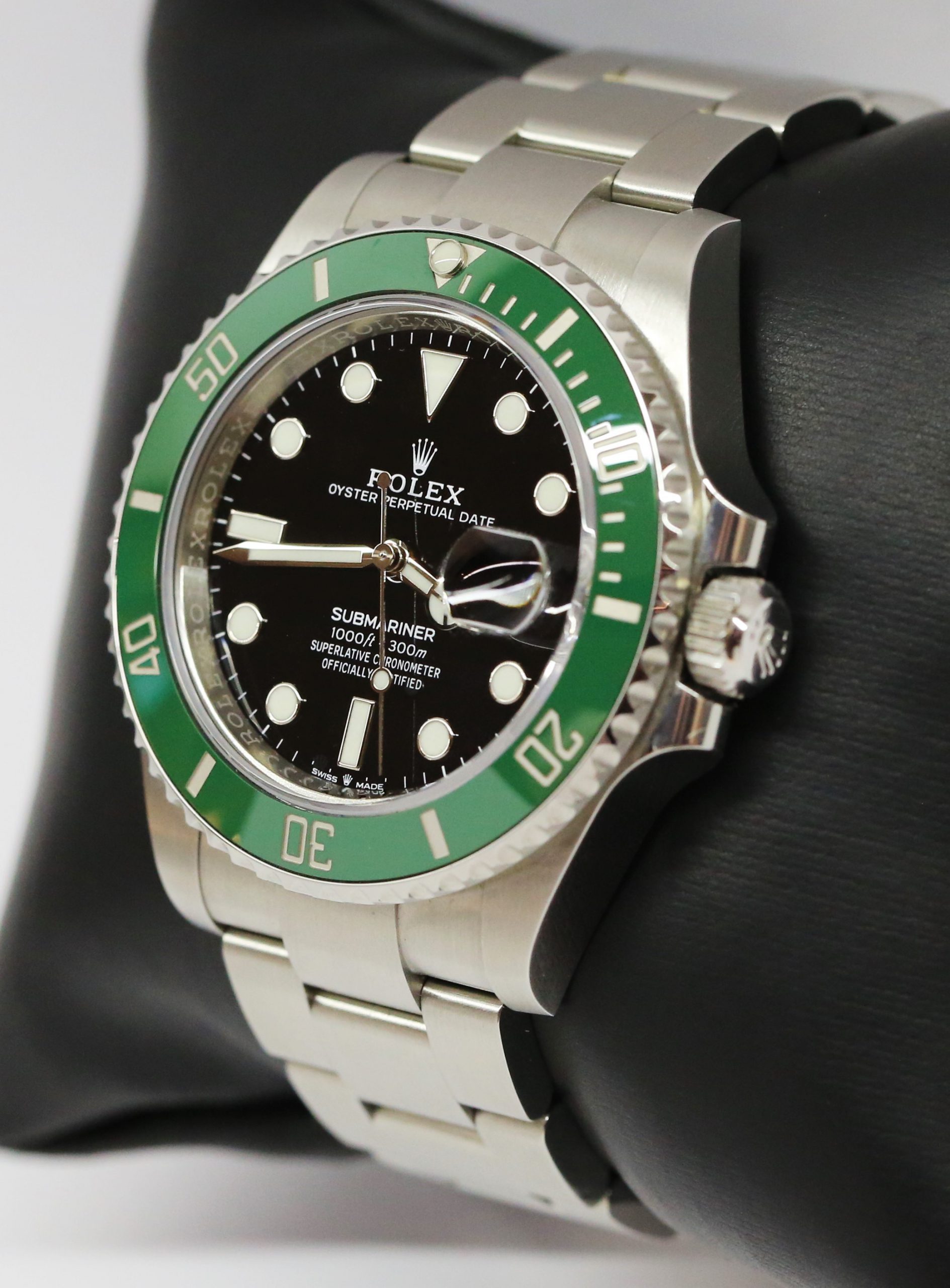 Rolex Submariner Date Green Bezel Black Dial, Stainless Steel on Oyster Bracelet, Ref: 126610LV, Circa: 2020, Complete with Box, Papers & Balance of Rolex Factory Warranty - Image 2