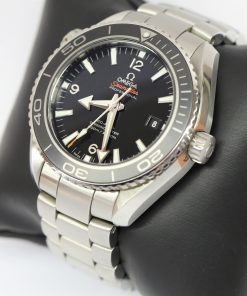 Alternative view of Omega Seamaster Professional Seamaster Planet Ocean 600m, Black Index Dial, 45.5mm Stainless Steel Case on Omega Steel Bracelet, Ref: O23230462101001, Circa: 2016, Complete with Box & Papers