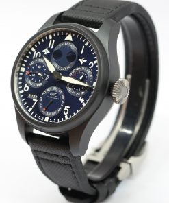Alternative view of IWC Pilots Perpetual Calendar "Rodeo Drive Edition", in Ceramic, on strap, Ref: IW503001, Circa: 2021, Complete with Box, Papers & Balance of Factory Warranty