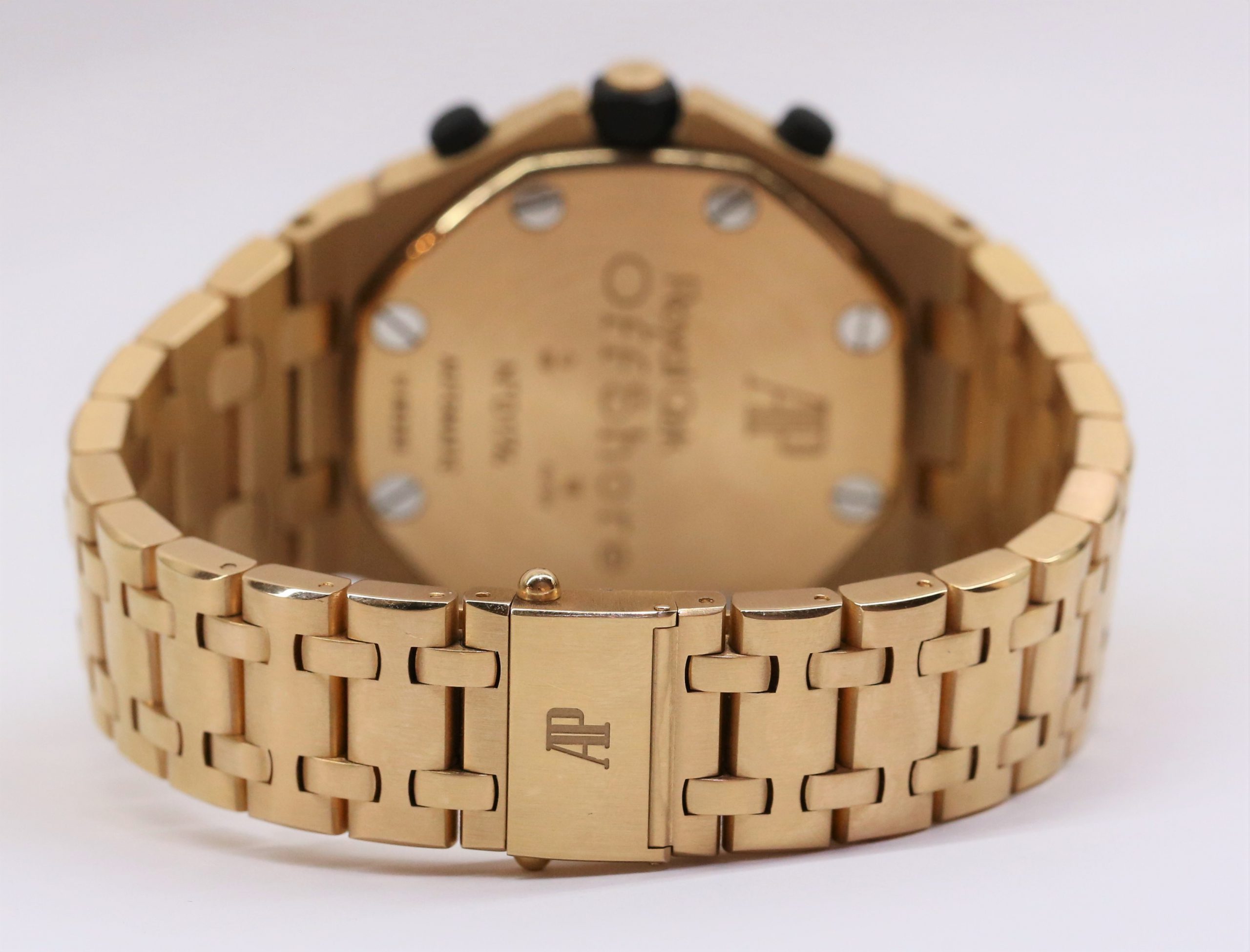 Audemars Piguet Royal Oak Offshore Massive Rose Gold Chronograph on Bracelet "The Brick" Ca: 2013 Complete with Box and Papers. - Image 6