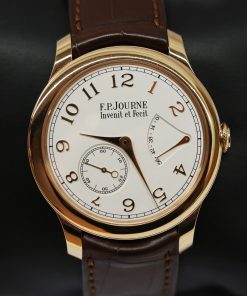 F.P Journe Chronometre Souverain in 18ct Red Gold, 40mm Case on F.P Journe Crocodile Strap with 18ct F.P Journe Tang Buckle, Circa: 2019, with Balance of Factory Warranty