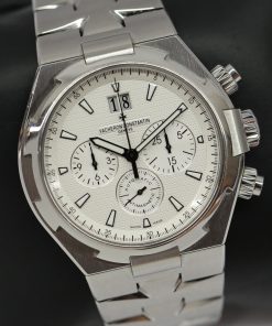 Vacheron Constantin Overseas Chronograph, 42mm Stainless Steel Case on Stainless Steel Vacheron Constantin Bracelet, Reference: 49150, Circa: 2015, Complete with Box & Papers