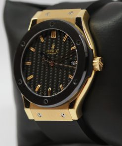 Alternative view of Hublot Classic Fusion 18ct 0.750 rose gold 45mm case, ceramic bezel, Ref 511.PM.1680.RX full set box and papers.