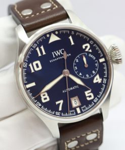 IWC Big Pilot Blue Dial Petit Prince Stainless Steel on IWC Strap with Deployant Clasp, Ref IW500908, Circa: 2016, Complete with Box & Papers
