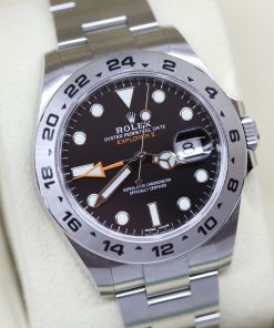 Rolex Explorer 2 GMT Stainless Steel on Rolex Oystersteel Bracelet, Ref: 216570, Circa: 2020, Complete with Box & Papers