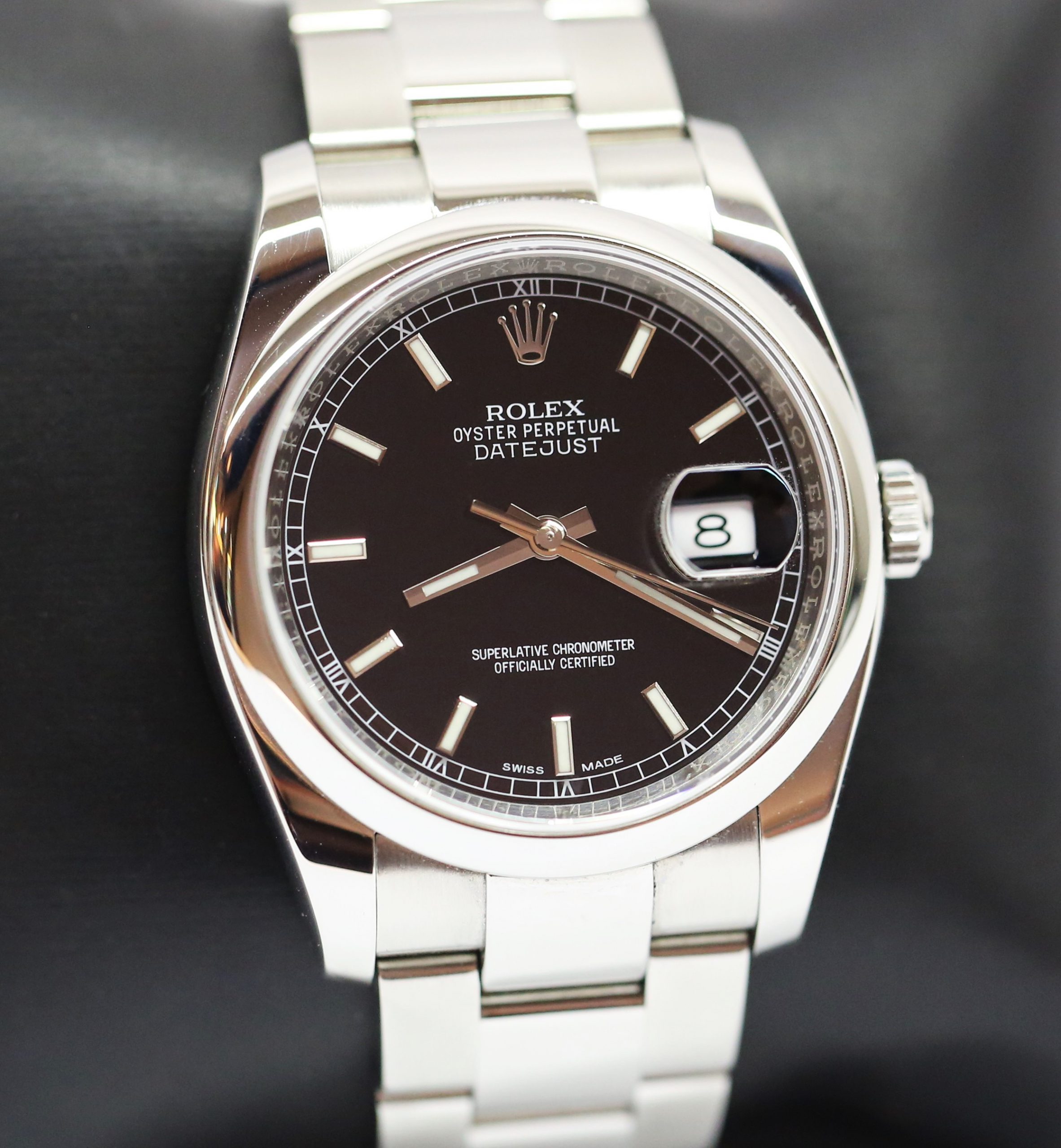 Rolex Datejust 36mm in stainless steel 