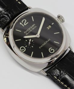 Panerai Radiomir Collection Black Seal in Stainless Steel, Black Sandwich Dial on Panerai Strap, Ref: PAM00388, Circa: 2015, With Box & Books
