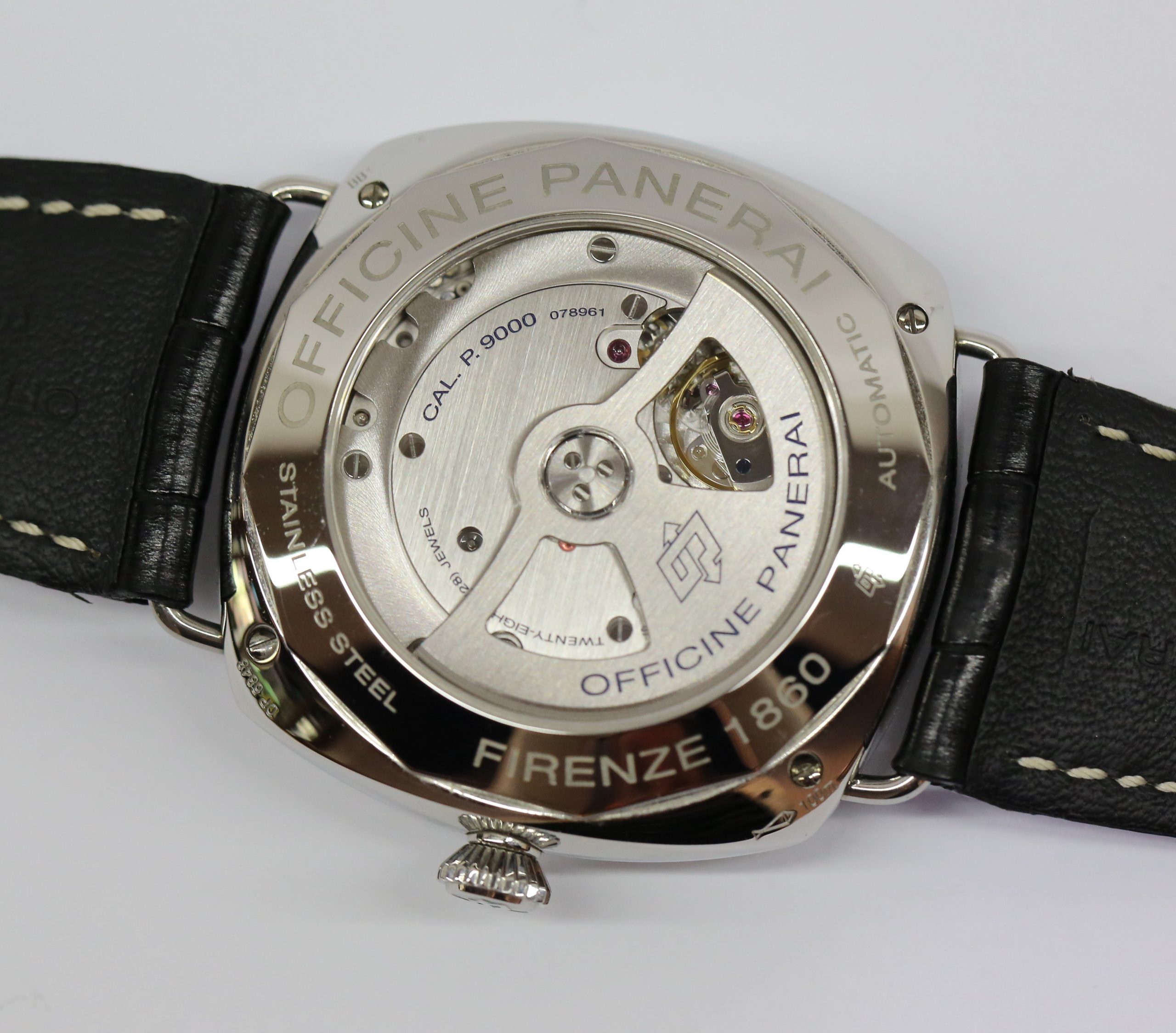 Panerai Radiomir Collection Black Seal in Stainless Steel, Black Sandwich Dial on Panerai Strap, Ref: PAM00388, Circa: 2015, With Box & Books - Image 5